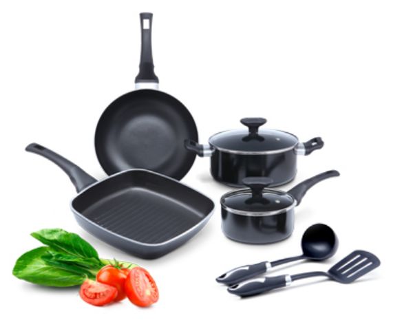 Picture of FORTUNA Cookware 8 pcs/set BK