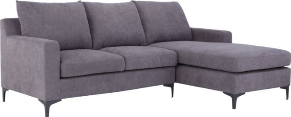 Picture of VIVEAN sofa L-shape/L fabric#27 DGY