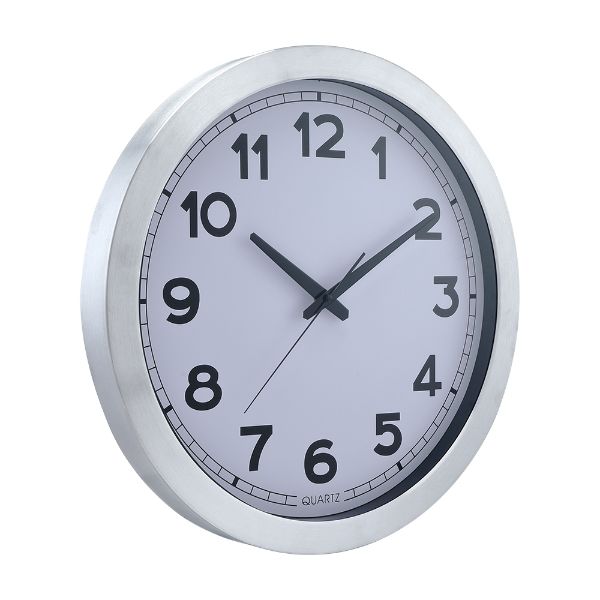 Picture of ERICSON WALL CLOCK 18" WT/SV