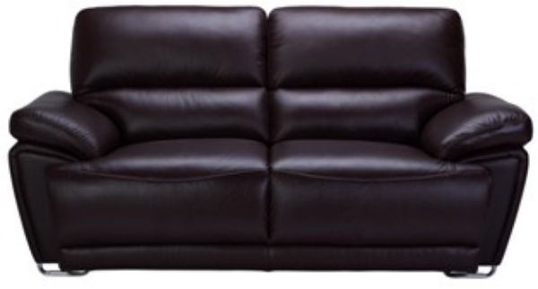 Picture of SOPRANO Half leather 2/S sofa BN        