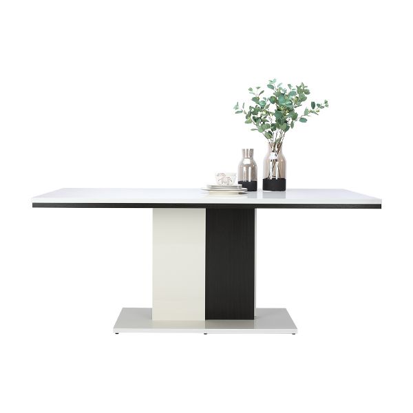 Picture of ZETA Dining table 180cm HG WT/DBY       