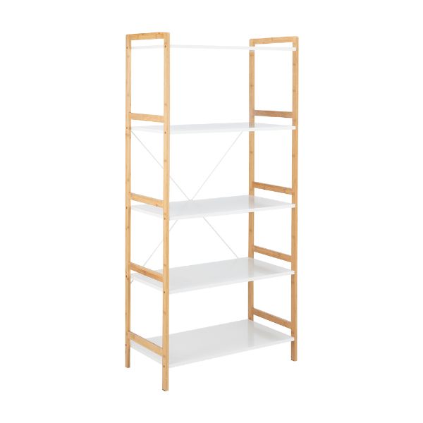 Picture of BETTER 5-Tier storage shelf H150 WT/NT  