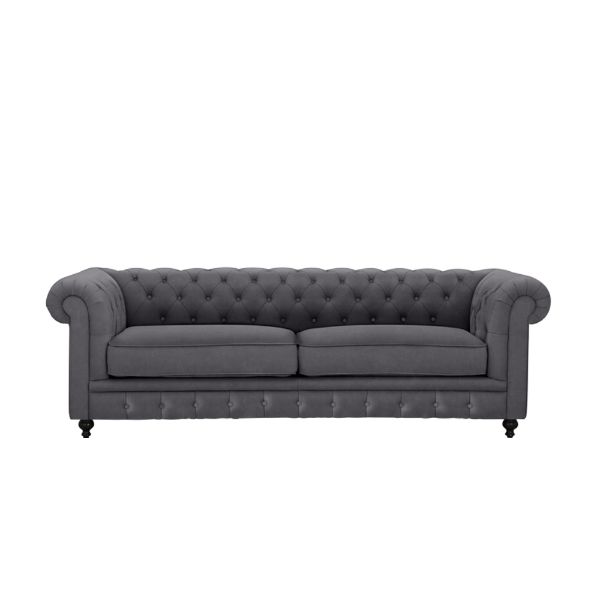 Picture of #KLASSIKER Fabric Sofa 3/S #FabE#02 DGY