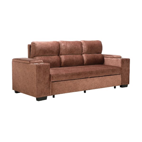 Picture of DOMINIC Fabric sofa-bed 3/S BN