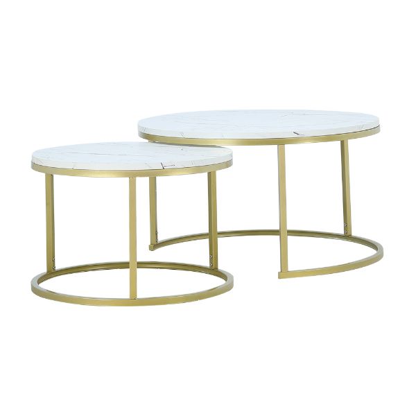 Picture of MATCH Nesting Table 2 pcs.80 cm. WT