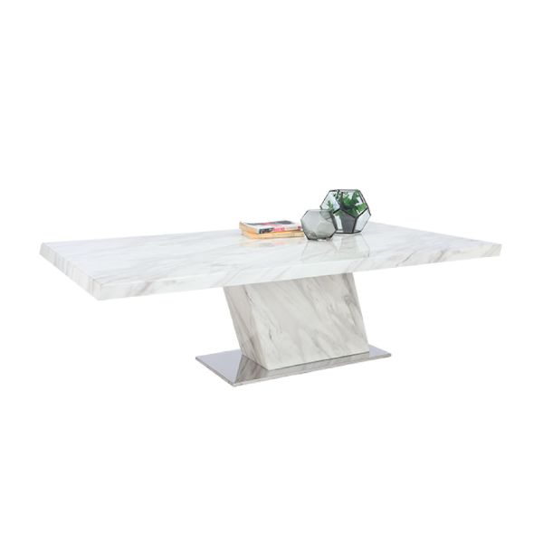 Picture of ALANO/P  Marble dining table 160cm WT