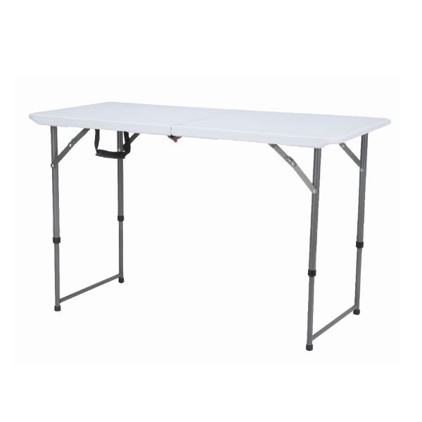 Picture of TITAN Folding+Adjust table HDPE120 WT/GY