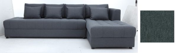 Picture of ELBERT/P Fabric L-shape sofa/L#1501 DGY