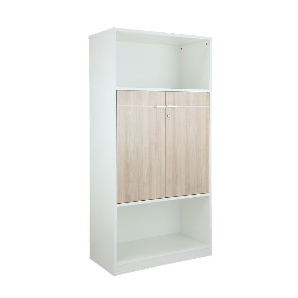 Picture of VECTRA -P2 Door high cabinet 80 cm WT/MA