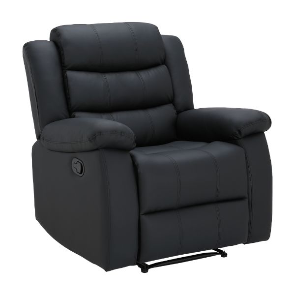 Picture of LEMMA  PVC manual recliner 1/S BK