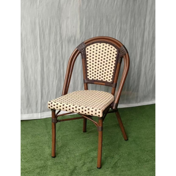 Picture of Outdoor chair White and Black