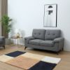 Picture of LAMONA Fabric sofa 2/S DGY