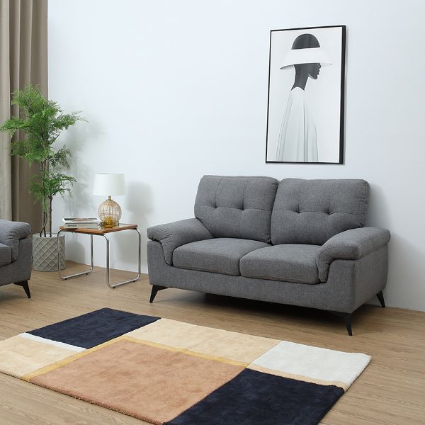 Picture of LAMONA Fabric sofa 2/S DGY