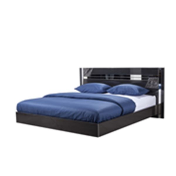 Picture of BRONX PLUS Bed 6 ft. base DGY/MB