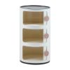 Picture of CHOUYA 3-Tier round cabinet H58 BE/BN