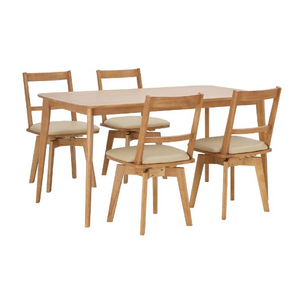 Picture of DANUS/P WD Dining Set 4S NT