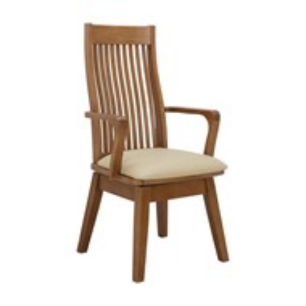 Picture of DENNIS/P Dining chair #PEY327NF BN/CR