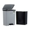 Picture of MAMORO SOFT CLOSE Step bin 20L LGY