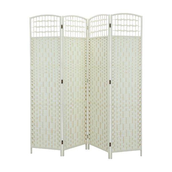 Picture of SAAN 4-Panel room divider H170cm WT