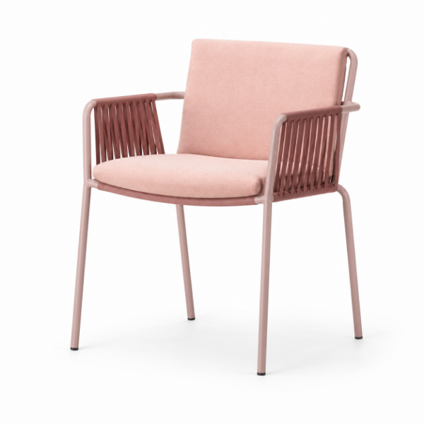 Picture of Outdoor pink single chair