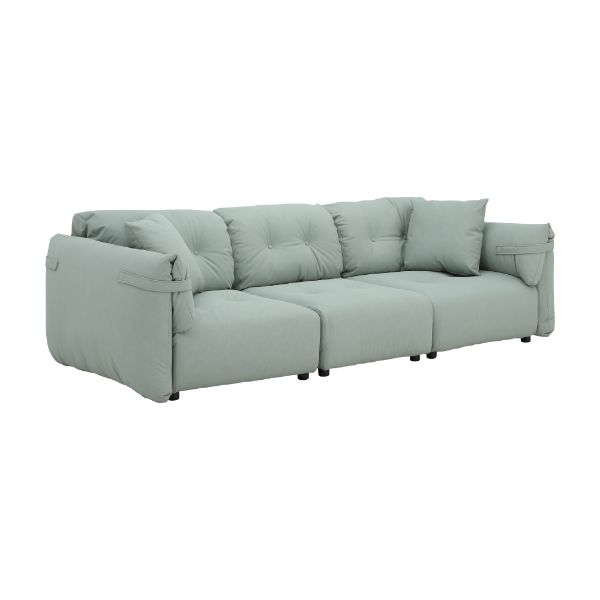 Picture of MILEY PU Sofa 3S#HP014-13A LGN