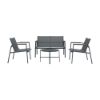 Picture of FIJI Textilene sofa set of 4 DGY