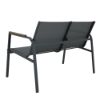 Picture of FIJI Textilene sofa set of 4 DGY