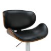 Picture of GAVIN Bar stool WN/BK