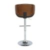 Picture of GAVIN Bar stool WN/BK