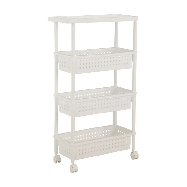 Picture of MIYA 4-Tier bath trolley 21.5x48x82.7 WT