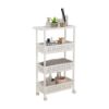 Picture of MIYA 4-Tier bath trolley 21.5x48x82.7 WT