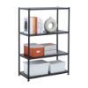 Picture of KELLEN 4-Tier storage shelf 80x40x120 BK