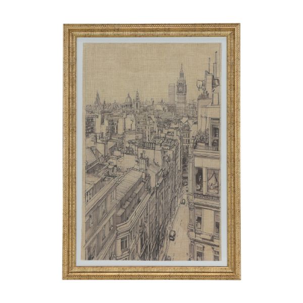 Picture of BENO Pic+Linen+frame 45.8x65.8cm BN/BK