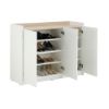 Picture of  TOMS Shoe cabinet 3dr.120cm. WT/LO15