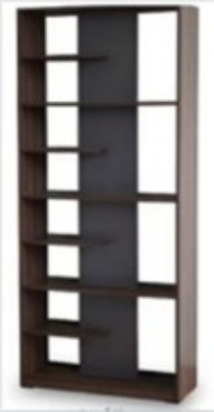 Picture of ZIGZAG Open shelf 80cm WN/BK