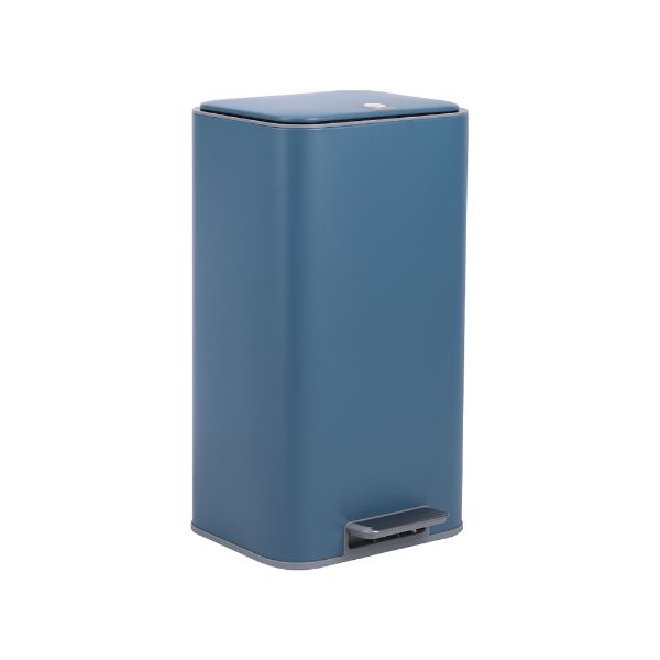 Picture of BENTA Soft-close step bin 30L BL/GY