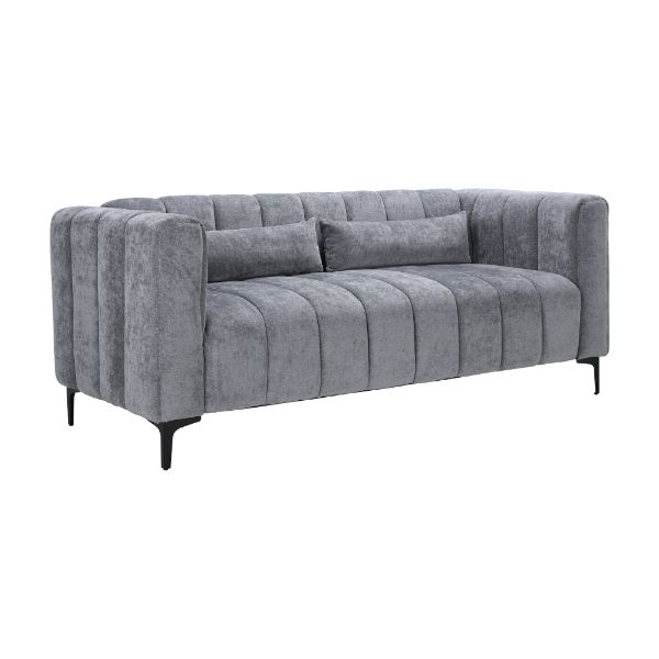 Picture of LENNY Fabric sofa 3/S DGY