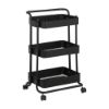 Picture of LOGAN 3-Tier storage cart BK