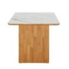 Picture of GARY MB&ST dining table 180cm WT/NT
