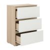 Picture of VOW-P Chest of 3 drawers LO15/WT