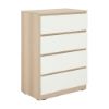 Picture of VOW-P Chest of 4 drawers LO15/WT
