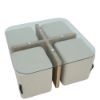 Picture of FLEXIA Coffee table+stool  WT/NT