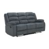 Picture of JAYDEN Fabric manual recliner 3/S DGY