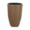 Picture of DOLTON Wicker plant pot H42cm LBN