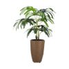Picture of DOLTON Wicker plant pot H42cm LBN