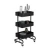 Picture of ELVIRO/N 3-Tier storage cart BK