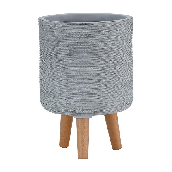 Picture of CLEVER Plant pot+stand D24xH35 LGY
