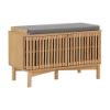 Picture of KINOBI Shoe cabinet w/seat NT/GY
