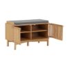 Picture of KINOBI Shoe cabinet w/seat NT/GY