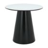 Picture of NEVA Dining table 80 cm. BK/WT
